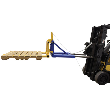 Vestil PAL-D-R Pallet Dumper/Retainer — Forklift Attachment for Dumping Loaded Pallets