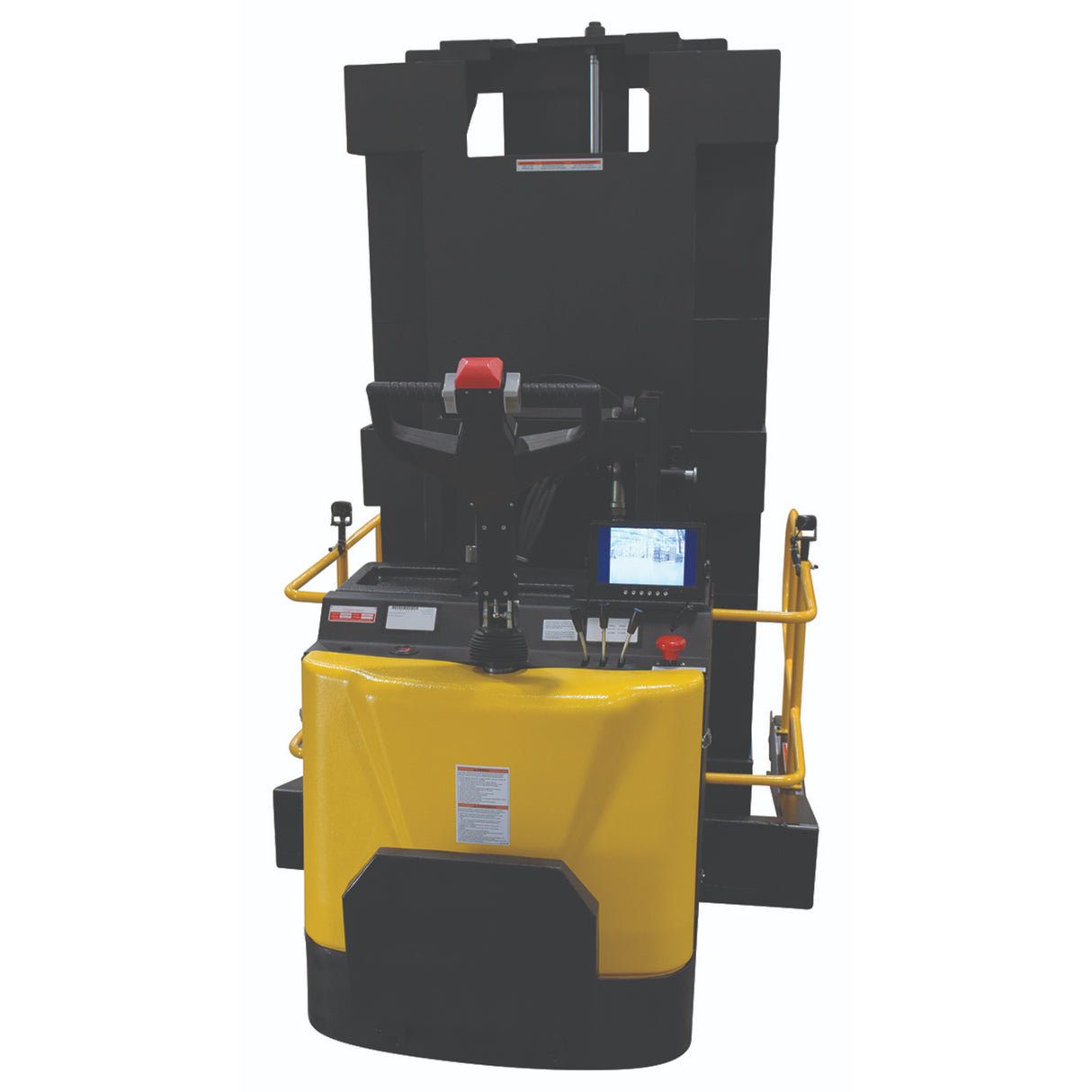 Vestil PI-P Portable Pallet Inverter | 3,000 lb Capacity, Powered Tilt & Drive, Rider Platform, Multiple Fork Openings