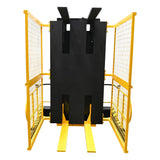 Vestil PI-P Portable Pallet Inverter | 3,000 lb Capacity, Powered Tilt & Drive, Rider Platform, Multiple Fork Openings