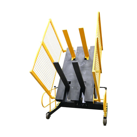 Vestil PI-P Portable Pallet Inverter | 3,000 lb Capacity, Powered Tilt & Drive, Rider Platform, Multiple Fork Openings