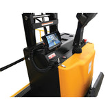 Vestil PI-P Portable Pallet Inverter | 3,000 lb Capacity, Powered Tilt & Drive, Rider Platform, Multiple Fork Openings