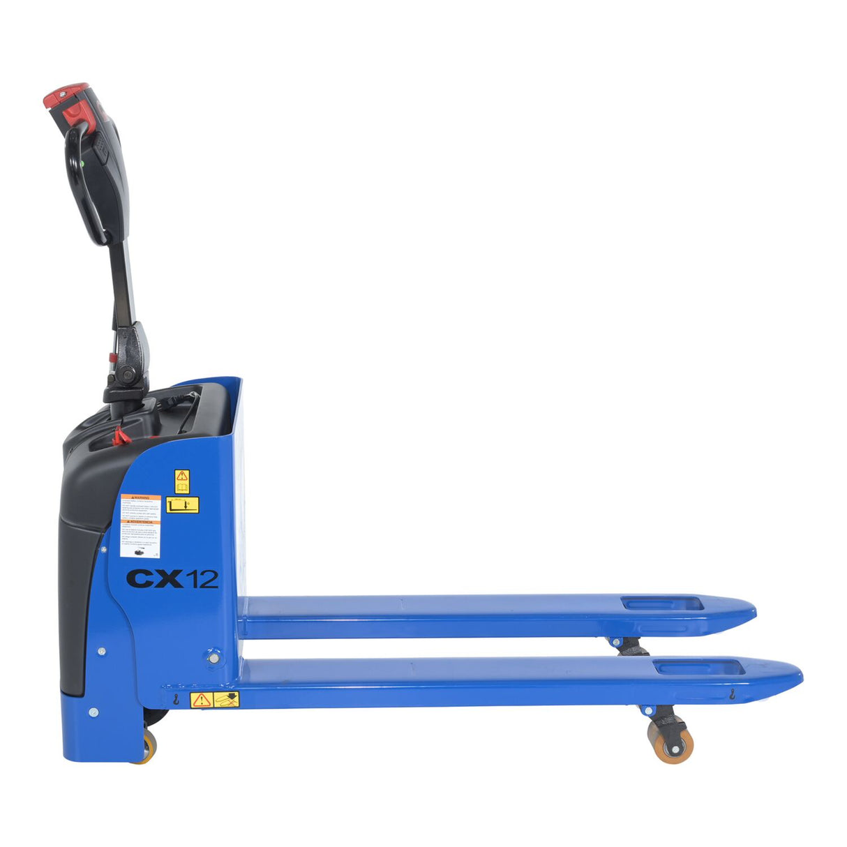 Vestil PMC-EPT Pramac Electric Pallet Truck — Italian-Brand Compact Walkie for Tight Spaces with Lateral Stabilizers and Battery LED