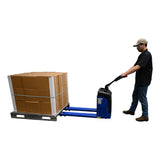 Vestil PMC-EPT Pramac Electric Pallet Truck — Italian-Brand Compact Walkie for Tight Spaces with Lateral Stabilizers and Battery LED