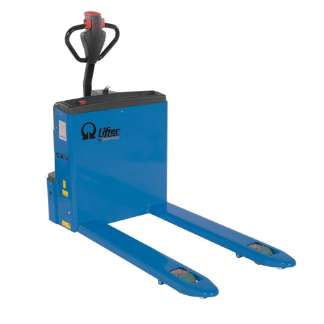 Vestil PMC-EPT Pramac Electric Pallet Truck — Italian-Brand Compact Walkie for Tight Spaces with Lateral Stabilizers and Battery LED