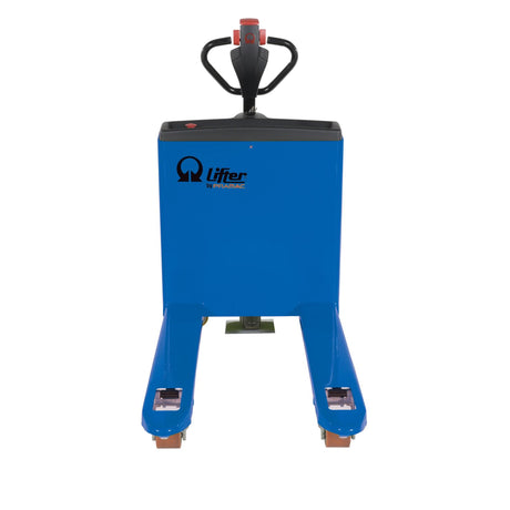 Vestil PMC-EPT Pramac Electric Pallet Truck — Italian-Brand Compact Walkie for Tight Spaces with Lateral Stabilizers and Battery LED