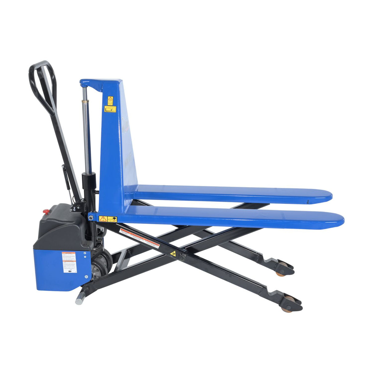 Vestil PMC-HIPM Pramac High Lift Truck — Premium European DC Powered Tote Lifter with Chrome Hydraulic Piston
