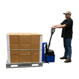 Vestil PMC-HIPM Pramac High Lift Truck — Premium European DC Powered Tote Lifter with Chrome Hydraulic Piston