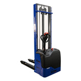 Vestil PMC-S Pramac Self-Propelled Electric Stacker | 2,500 lb Capacity, 137" Lift, Fixed Forks, 12V Powered Drive & Lift