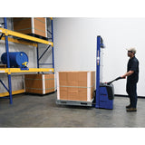 Vestil PMC-S Pramac Self-Propelled Electric Stacker | 2,500 lb Capacity, 137" Lift, Fixed Forks, 12V Powered Drive & Lift