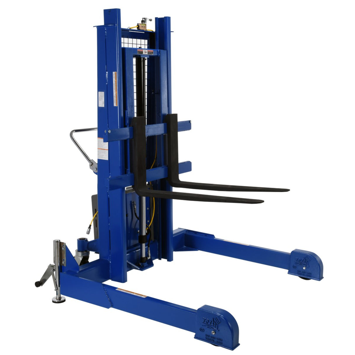 Vestil PMPS Pallet Master/Server Stacker | 4,000 lb Capacity, Pallet & Skid Compatible, 50" or 60" Lift, AC/DC/Air Power Options