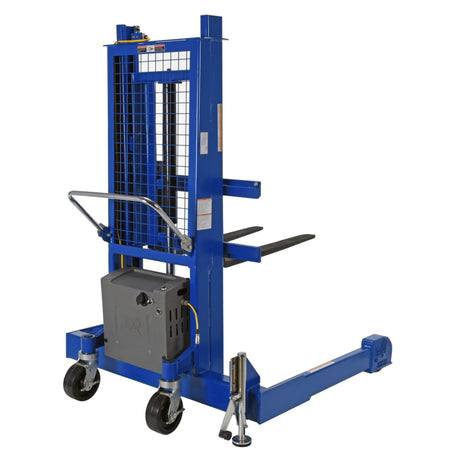 Vestil PMPS Pallet Master/Server Stacker | 4,000 lb Capacity, Pallet & Skid Compatible, 50" or 60" Lift, AC/DC/Air Power Options