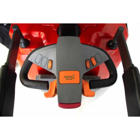Sunmax - Electric Pallet Stacker - 3,300 lb, 118″ Lift, Fixed Legs