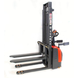 Sunmax - Electric Pallet Stacker - 3,300 lb, 118″ Lift, Fixed Legs