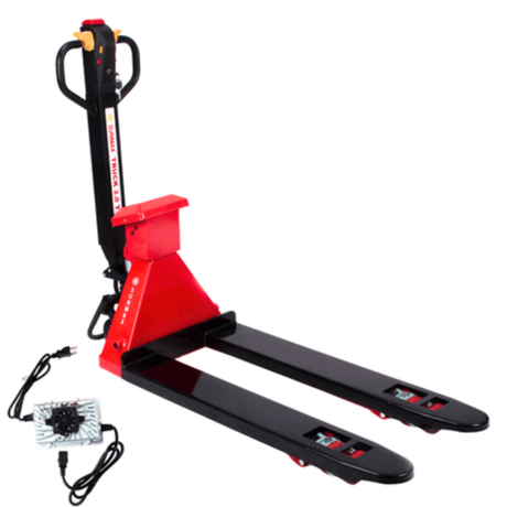 Sunmax - Electric Pallet Jack with Scale - 4,400 lb Walkie Truck