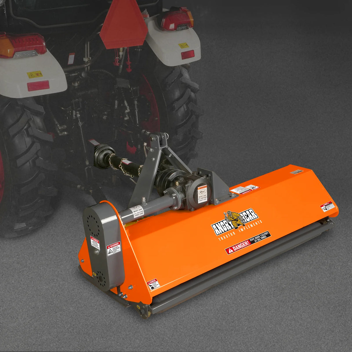 MechMaxx 60" PTO Driven Flail Mower, 3-Point, 30-60HP, NAM60