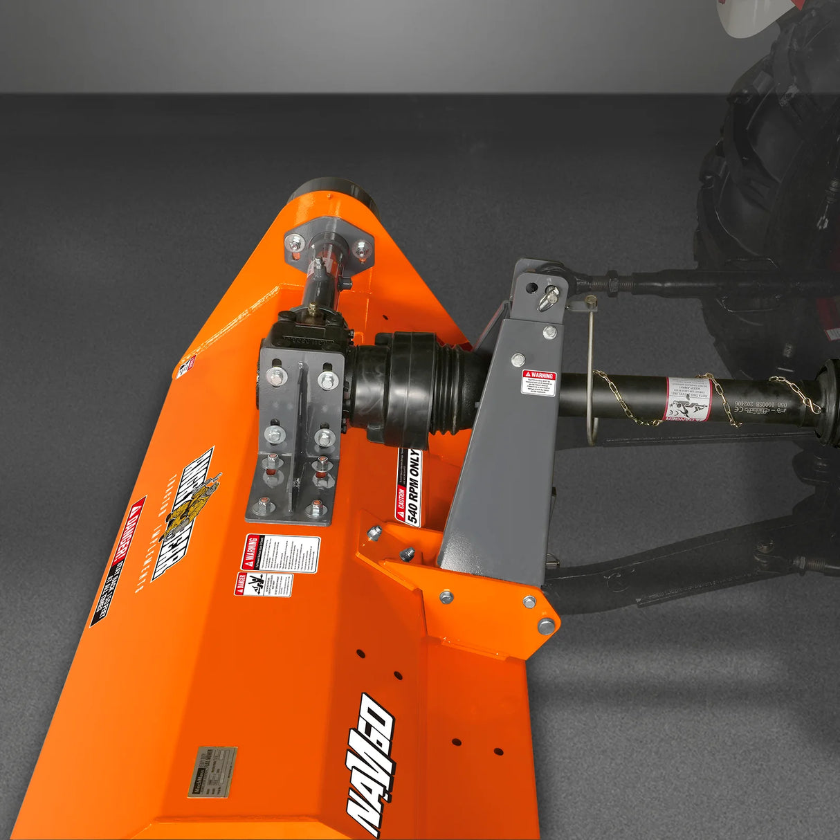 MechMaxx 60" PTO Driven Flail Mower, 3-Point, 30-60HP, NAM60