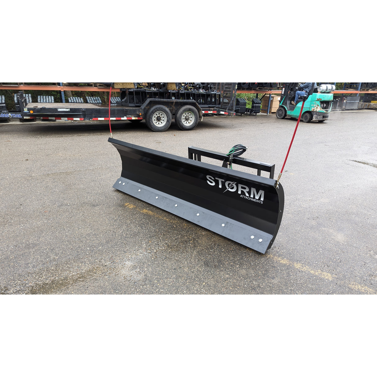 Glacier Attachments - Storm Angle Snow Blade (Steel Edge)
