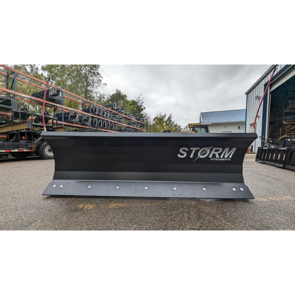 Glacier Attachments - Storm Angle Snow Blade (Steel Edge)