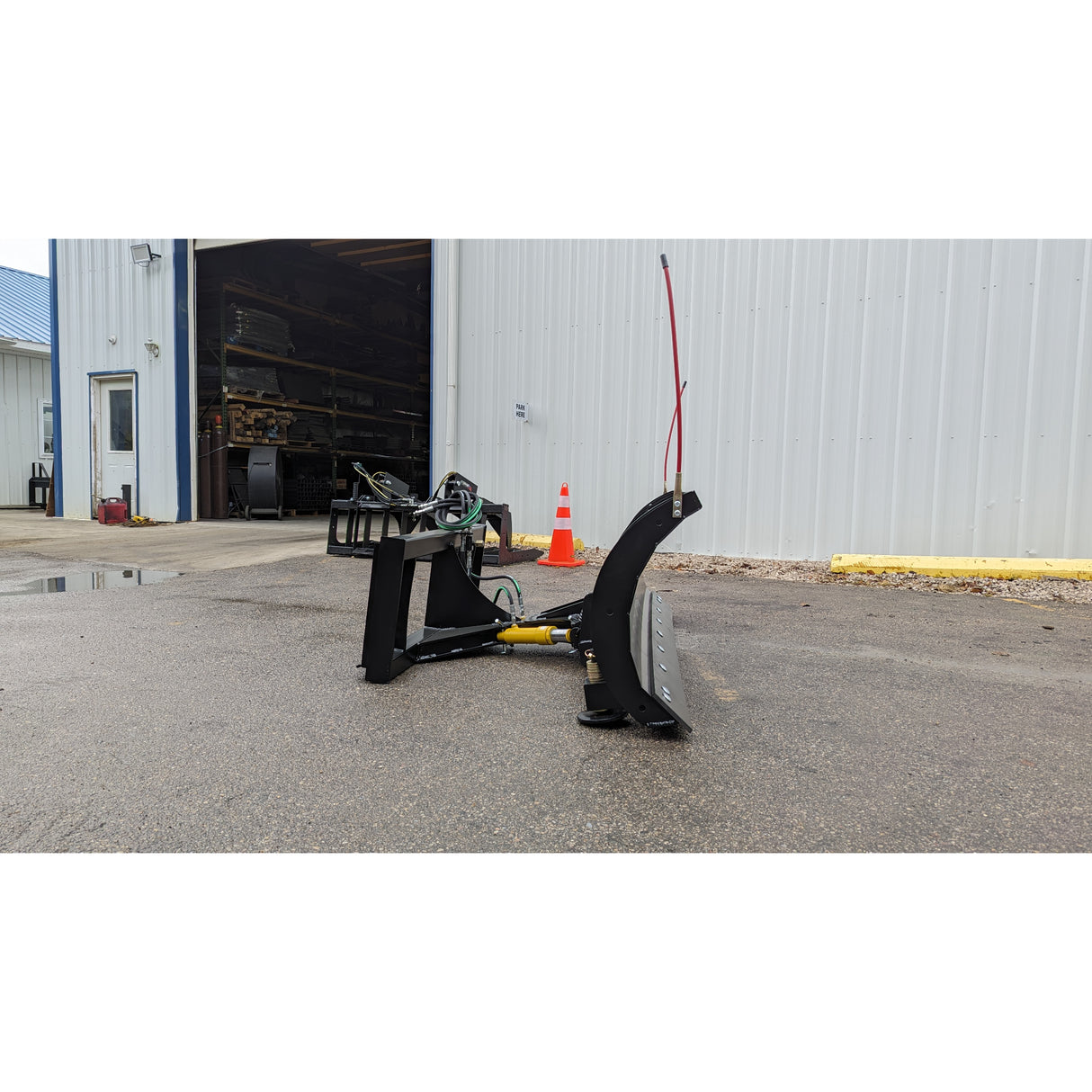 Glacier Attachments - Storm Angle Snow Blade (Steel Edge)