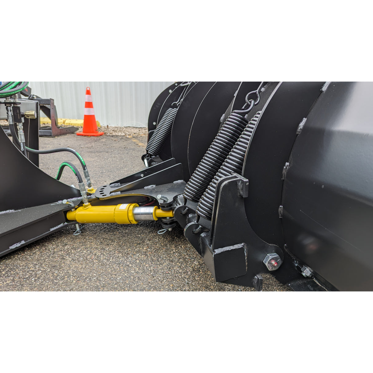 Glacier Attachments - Storm Angle Snow Blade (Steel Edge)