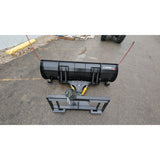 Glacier Attachments - Storm Angle Snow Blade (Steel Edge)