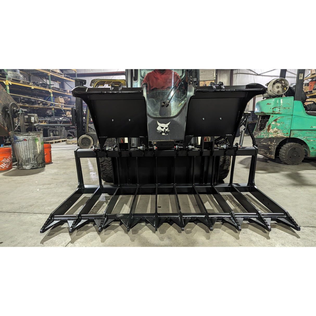 Glacier Attachments Root/Brush Grapple for Skid Steers