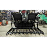 Glacier Attachments Root/Brush Grapple for Skid Steers