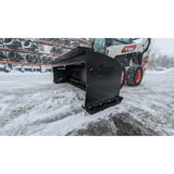 Glacier Attachments HD Snow Pusher (Box) for Skid Steers
