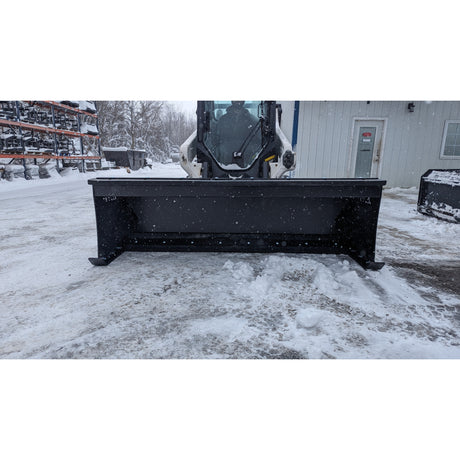 Glacier Attachments HD Snow Pusher (Box) for Skid Steers