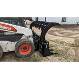 Glacier Attachments Extreme Rake/Brush Grapple for Skid Steers
