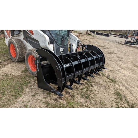 Glacier Attachments Extreme Rake/Brush Grapple for Skid Steers