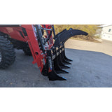 Glacier Attachments - Storm 48" Rake/Brush Grapple