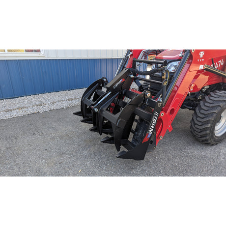 Glacier Attachments - Storm 48" Rake/Brush Grapple
