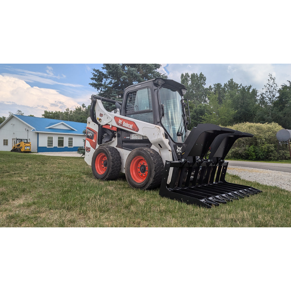 Glacier Attachments - Storm 72" HD Root/Brush Grapple (2 Cylinder)