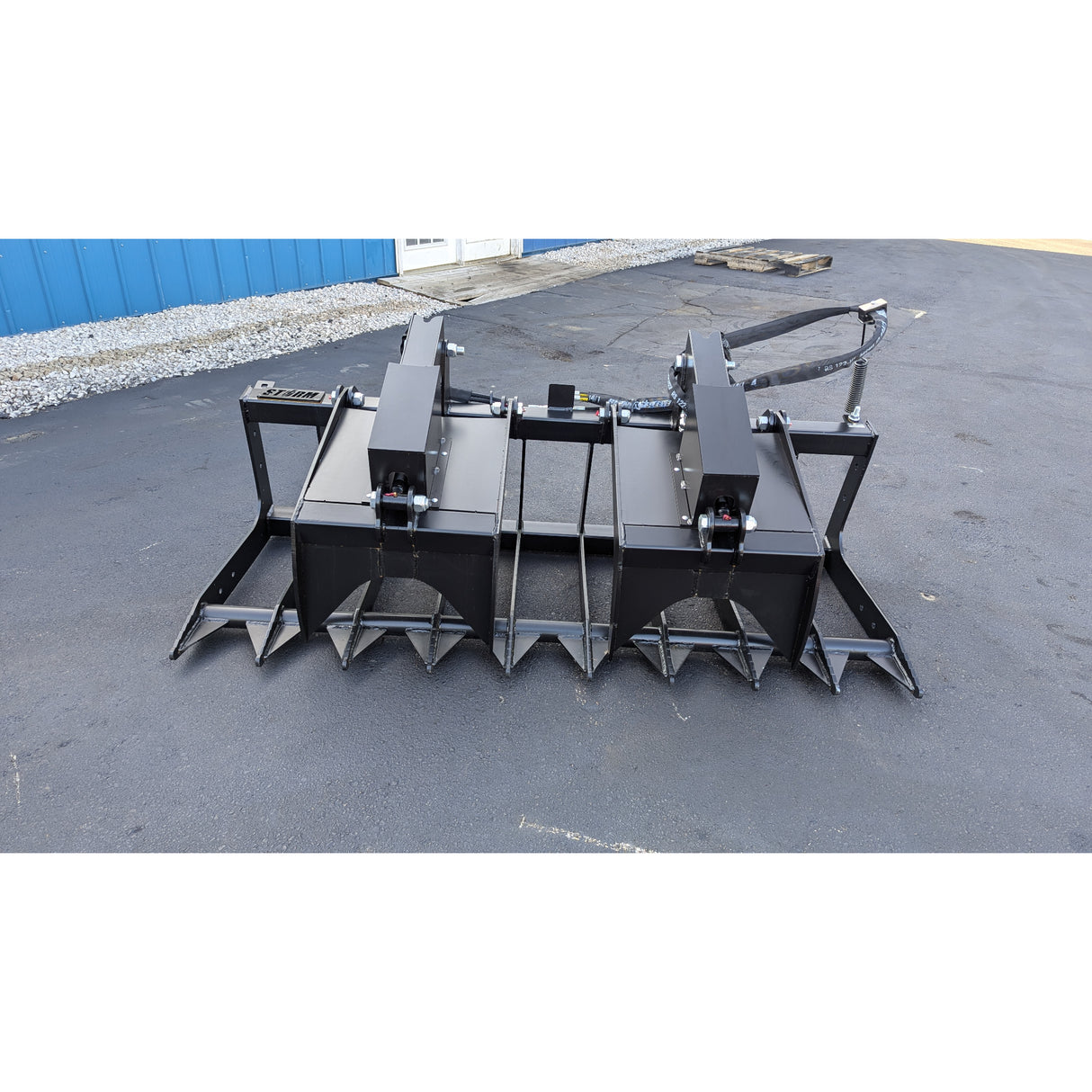 Glacier Attachments - Storm 72" HD Root/Brush Grapple (2 Cylinder)