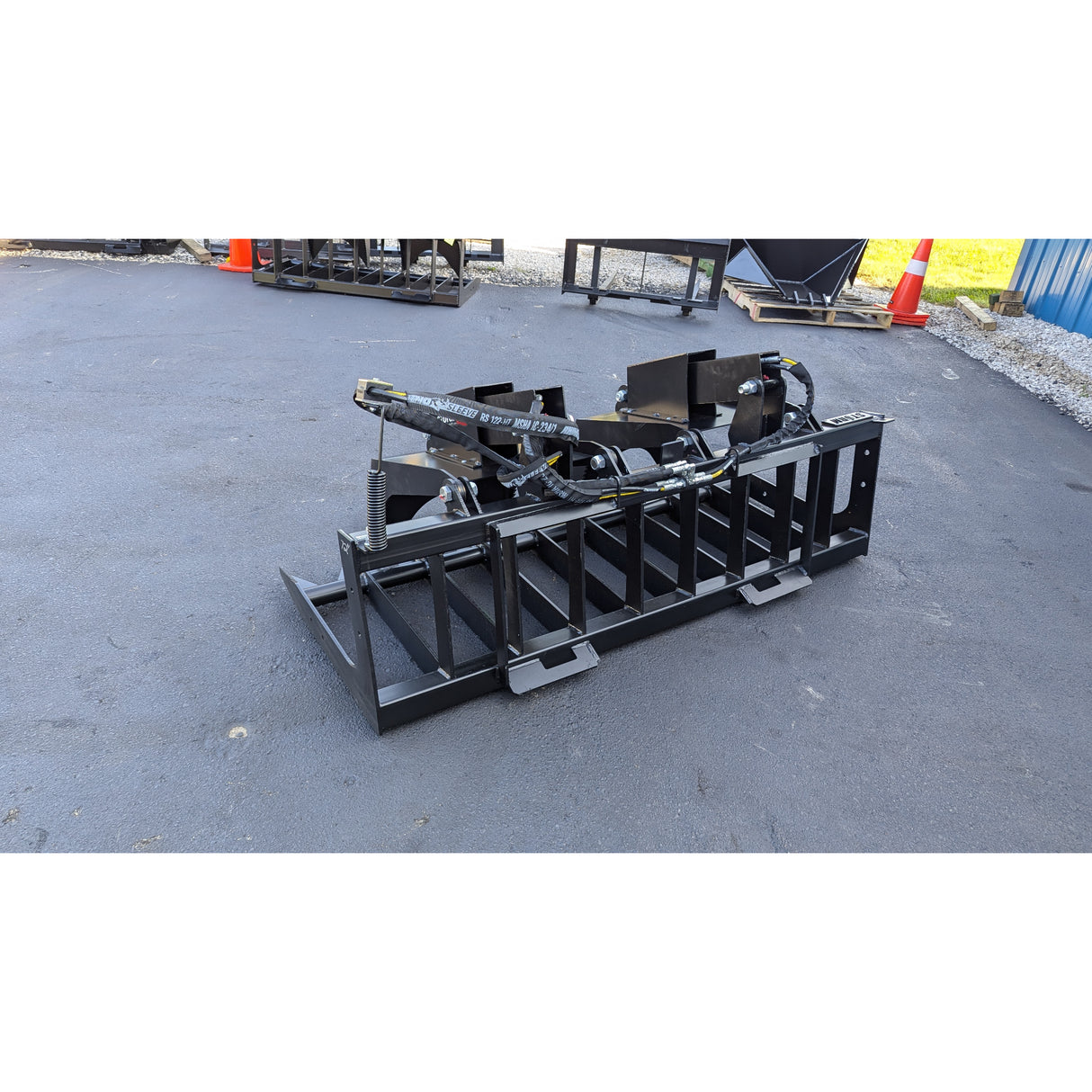 Glacier Attachments - Storm 72" HD Root/Brush Grapple (2 Cylinder)