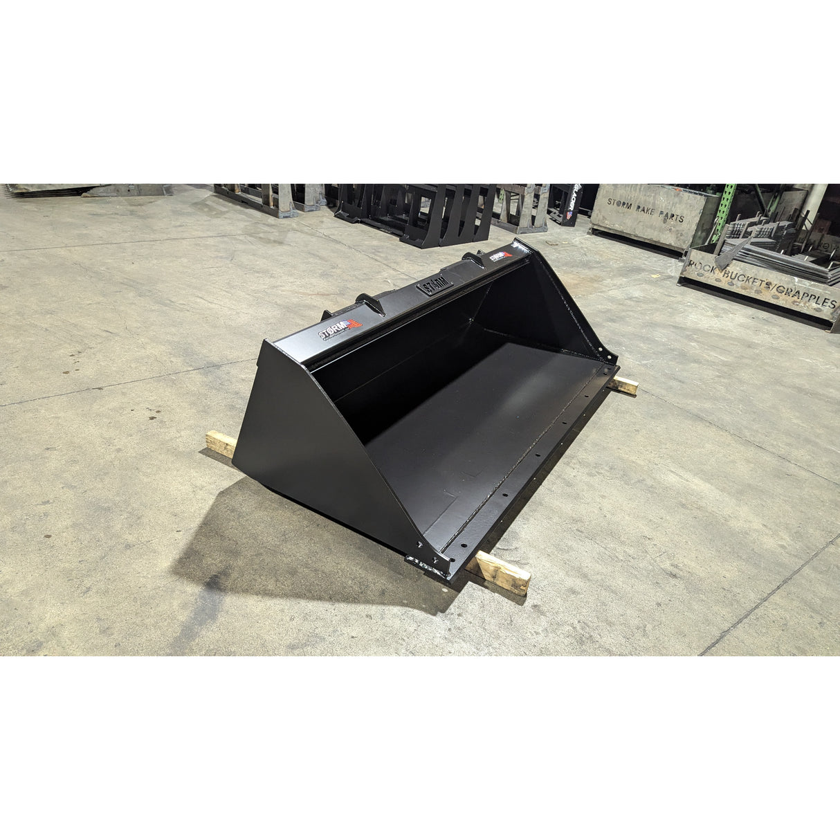 Glacier - Storm Skid Steer General Purpose Material Bucket
