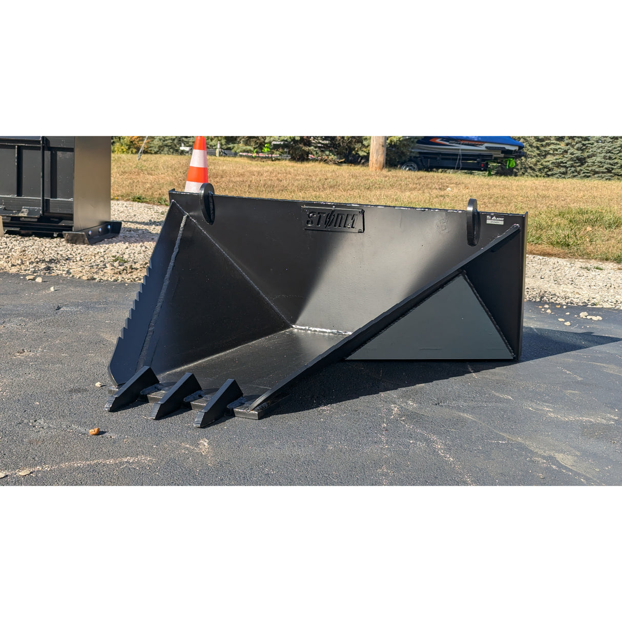 Glacier - Storm Stump Bucket for Skid Steers
