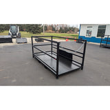 Glacier Attachments Man Basket for Skid Steers & Forklifts