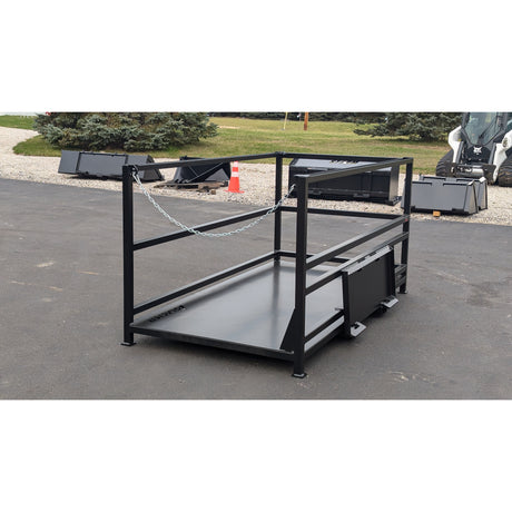 Glacier Attachments Man Basket for Skid Steers & Forklifts