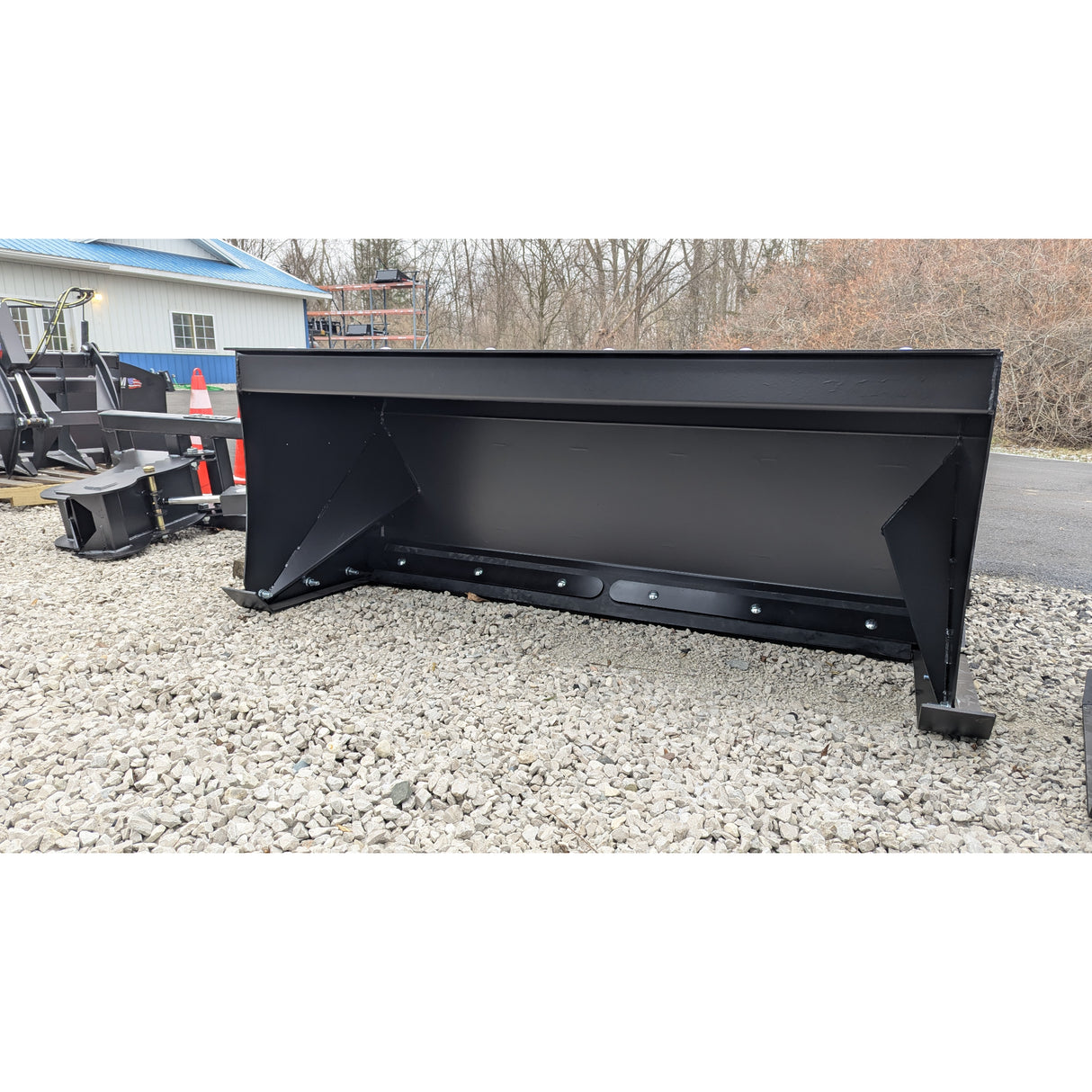 Glacier Attachments - Storm Snow Pusher (Steel Edge)