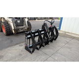Glacier Attachments - Storm 60" Rake/Brush Grapple (1 Cylinder)