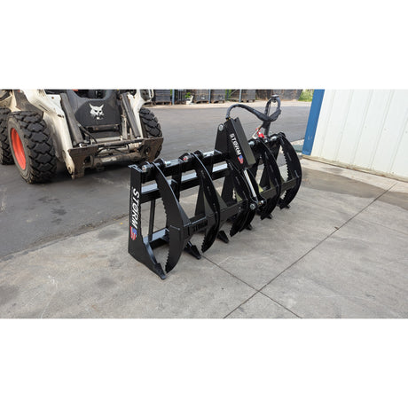Glacier Attachments - Storm 60" Rake/Brush Grapple (1 Cylinder)