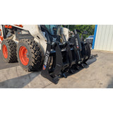Glacier Attachments - Storm 60" Rake/Brush Grapple (1 Cylinder)