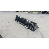 Glacier Attachments HD Rock Bucket for Skid Steers