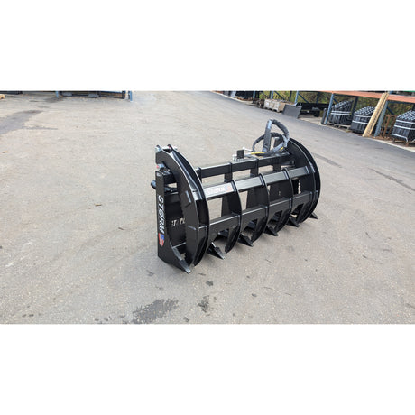 Glacier Attachments - Storm 60" Rake/Brush Grapple (2 Cylinder)