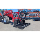 Glacier Attachments - Storm 48" Root/Brush Grapple, Wide Claw (1 Cylinder)