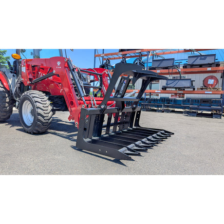 Glacier Attachments - Storm 60" Root/Brush Grapple, Wide Claw (1 Cylinder)