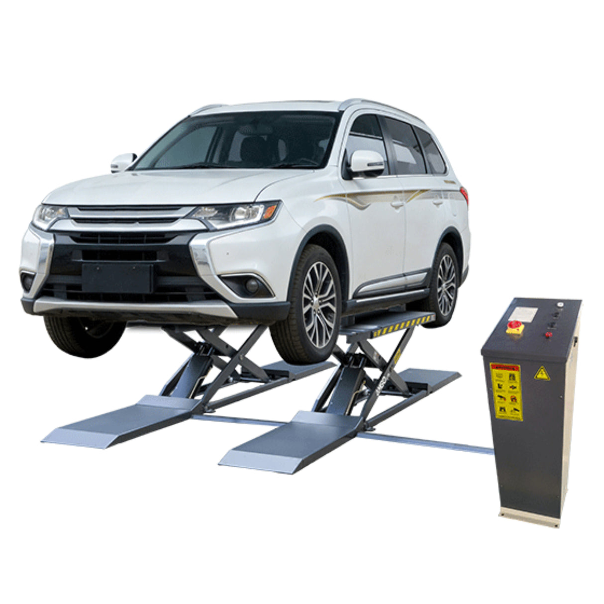 AMGO MRL09 Mid-Rise Scissor Lift – 9,000 lb Capacity