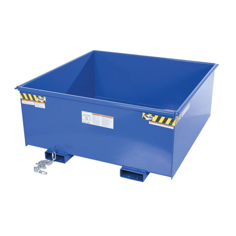 Vestil R Series Rotator Box Hoppers | Forklift Rotator Bulk Transfer, Heavy-Duty Steel, 6,000 lb, 1.25 & 2.5 Cubic Yard, 8 Colors